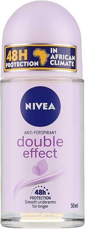 Deo Roll-on Antitranspirant - NIVEA Double Effect Deodorant Roll-On — Bild N2