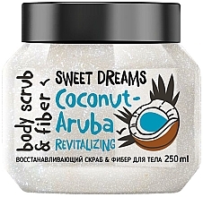 Düfte, Parfümerie und Kosmetik Revitalisierendes Faser-Peeling mit Kokosnuss - MonoLove Bio Coconut-Aruba Revitalizing Body Scrub