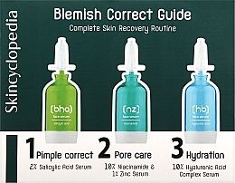 Düfte, Parfümerie und Kosmetik Gesichtspflegeset - Skincyclopedia Blemish Correct Guide (Gesichtsserum 3x15ml)