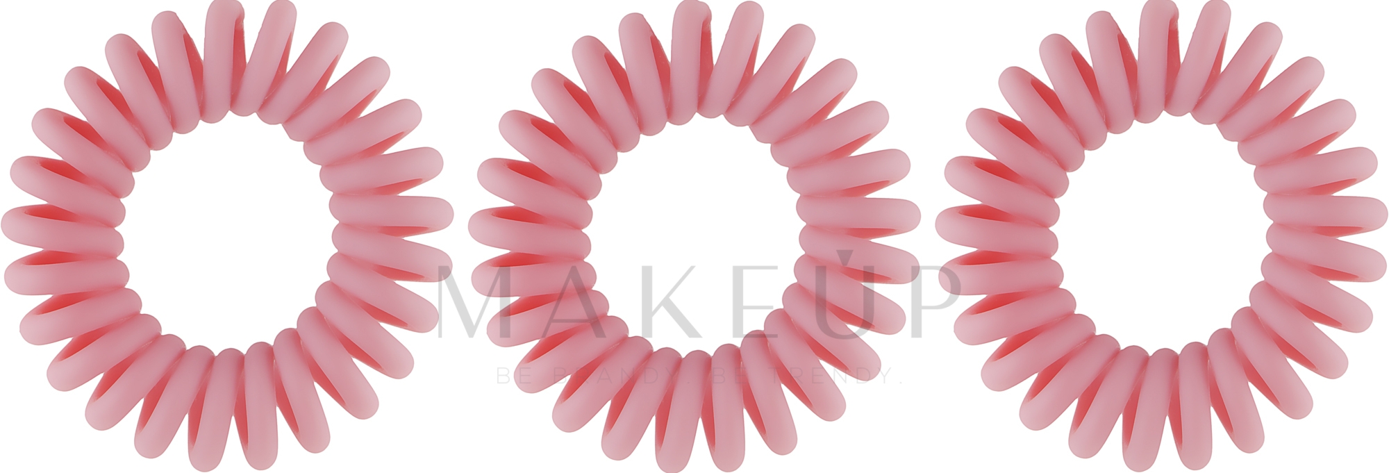 Spiral-Haargummi rosa - Invisibobble Original Matte Me Myselfie and I — Bild 3 St.