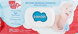 Düfte, Parfümerie und Kosmetik Feuchttücher für Babys mit Hafermilch 120 St. - Bambik Baby Wet Wipes