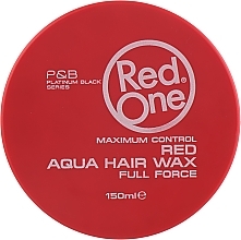 Haarwachs auf Wasserbasis - RedOne Aqua Hair Gel Wax Full Force Red — Bild N2