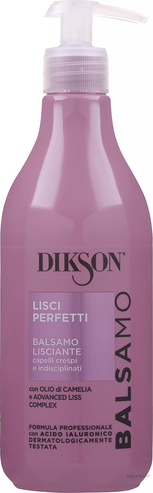 Balsam für glattes Haar - Dikson Lisci Perfetti Balm  — Bild 500 ml