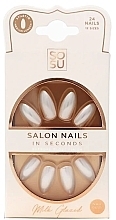 Düfte, Parfümerie und Kosmetik Falsche Nägel - Sosu by SJ Salon Nails In Seconds Milk Glazed