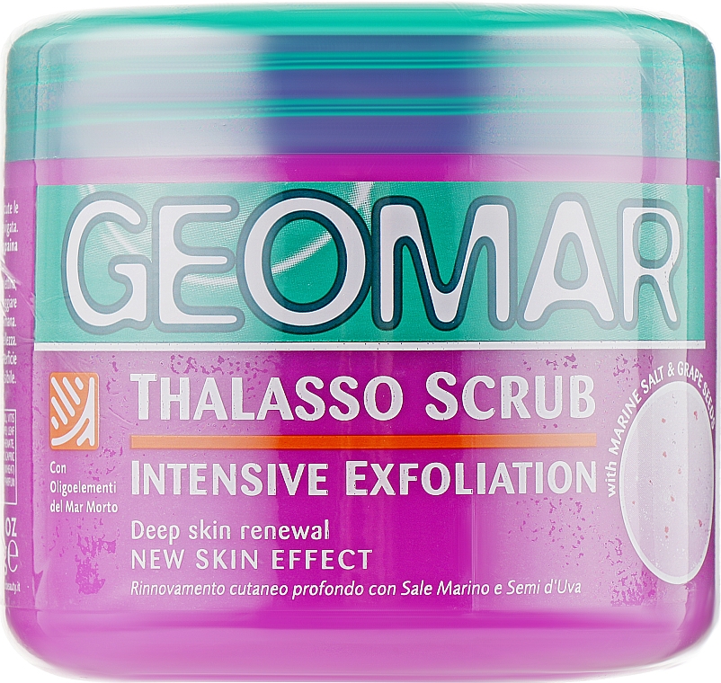 Thalasso-Körperpeeling mit Meersalz und Trauben - Geomar Thalasso Scrub Intensive Exfoliation — Bild N1