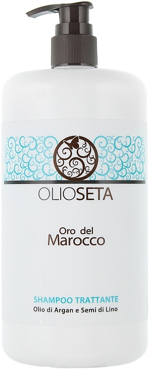 Pflegendes Shampoo mit Arganöl Gold aus Marokko - Barex Italiana Olioseta Shampoo — Bild N1