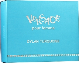 Versace Dylan Turquoise pour Femme - Duftset (Eau de Toilette 50ml + Körpergel 50ml + Duschgel 50ml) — Bild N3