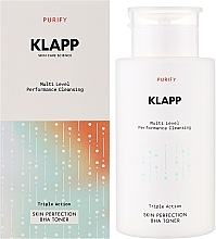 Toner mit BHA für fettige und Mischhaut - Klapp Multi Level Performance Purify Skin Perfection BHA Toner  — Bild N2