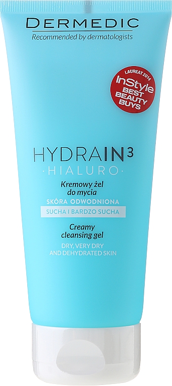 Reinigungsgel für sehr trockene Haut - Dermedic Hydrain3 Hialuro — Bild N1
