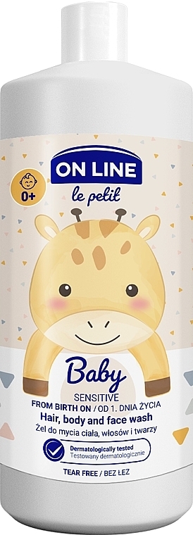 Shampoo-Duschgel - On Line Le Petit Baby Sensitive 0+ — Bild N2
