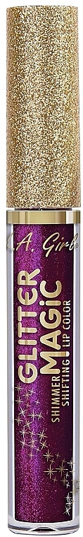 Lipgloss - L.A. Girl Glitter Magic Shimmer Shifting Lip Color	 — Bild N1