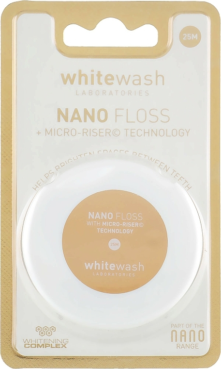 Zahnseide aus weichem Micro Faser 25 m - WhiteWash Laboratories — Bild N1