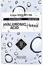 Düfte, Parfümerie und Kosmetik Feuchtigkeitsspendende Gesichtsmaske mit Hyaluronsäure - Etude House Therapy Air Mask Hyaluronic Acid