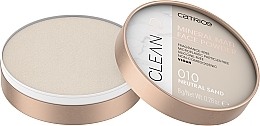 Mineralisches mattes Gesichtspuder - Catrice Clean ID Mineral Matt Face Powder — Bild N2