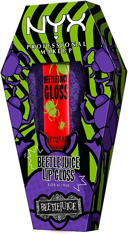 Lipgloss - NYX Professional Makeup Beetlejuice Lip Gloss  — Bild N4