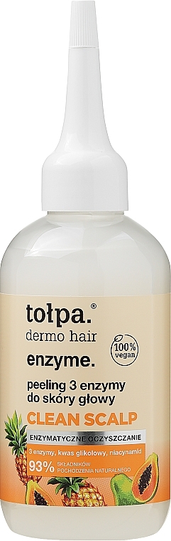 Kopfhautpeeling mit 3 Enzymen - Tolpa Dermo Hair — Bild N1