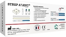 Diagnostischer Test zum Nachweis von Streptokokken-Tonsillitis - Lab.Home Strep A'Lert — Bild N2