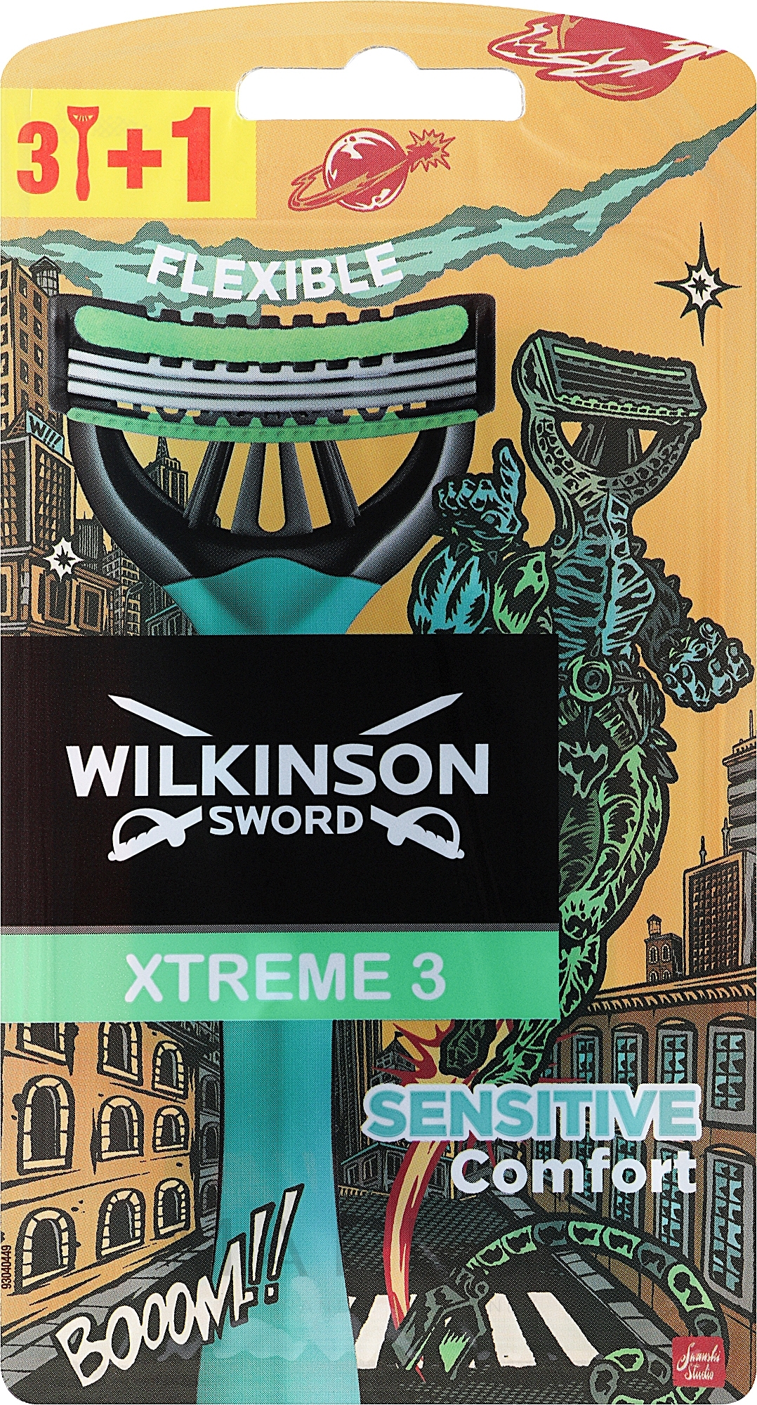 Einwegrasierer 4 St. - Wilkinson Sword Xtreme 3 Sensitive Comfort — Bild 4 St.