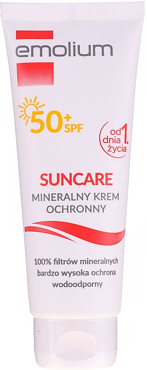 Mineralische Sonnenschutzcreme für Kinder und Babys SPF 50+ - Emolium Suncare Cream Mineral SPF 50+ — Bild N3