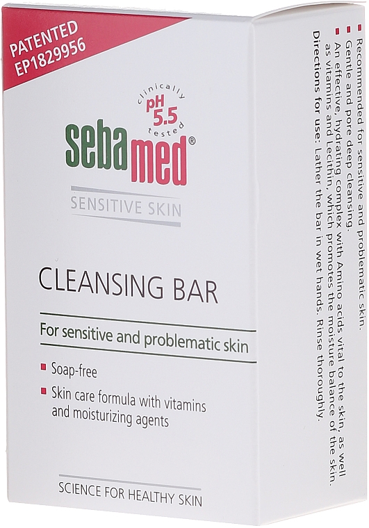 Parfümierte Körperseife - Sebamed Cleansing Bar — Bild N1