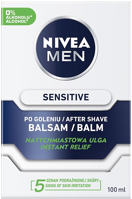 NIVEA MEN Sensitive Collection (Duschgel 250ml + After Shave Balsam 100ml + Rasierschaum 200ml) - Gesichts- und Körperpflegeset — Bild N5