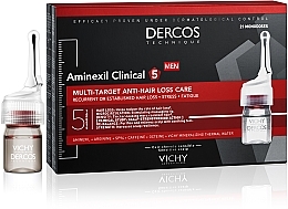 Düfte, Parfümerie und Kosmetik Haarampullen zur Behandlung von Haarausfall mit Aminexil - Vichy Dercos Aminexil Clinical 5