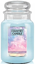 Düfte, Parfümerie und Kosmetik Duftkerze im Glas Cotton Candy Clouds - Country Candle Cotton Candy Clouds