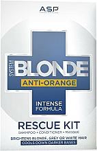 Set - Affinage System Blonde Anti-Orange Rescue Kit (h/shampoo/275ml + h/cond/275ml + h/mask/150ml) — Bild N1