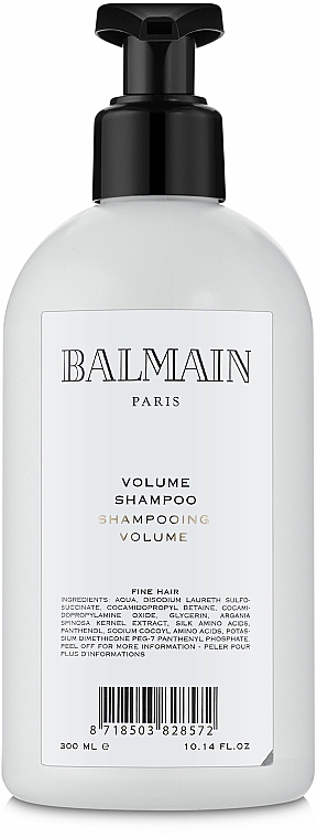 Haarpflegeset - Balmain Paris Hair Couture Volume Care Set (Haarshampoo 300ml + Haarspülung 300ml + Haarspray 200ml) — Bild N2