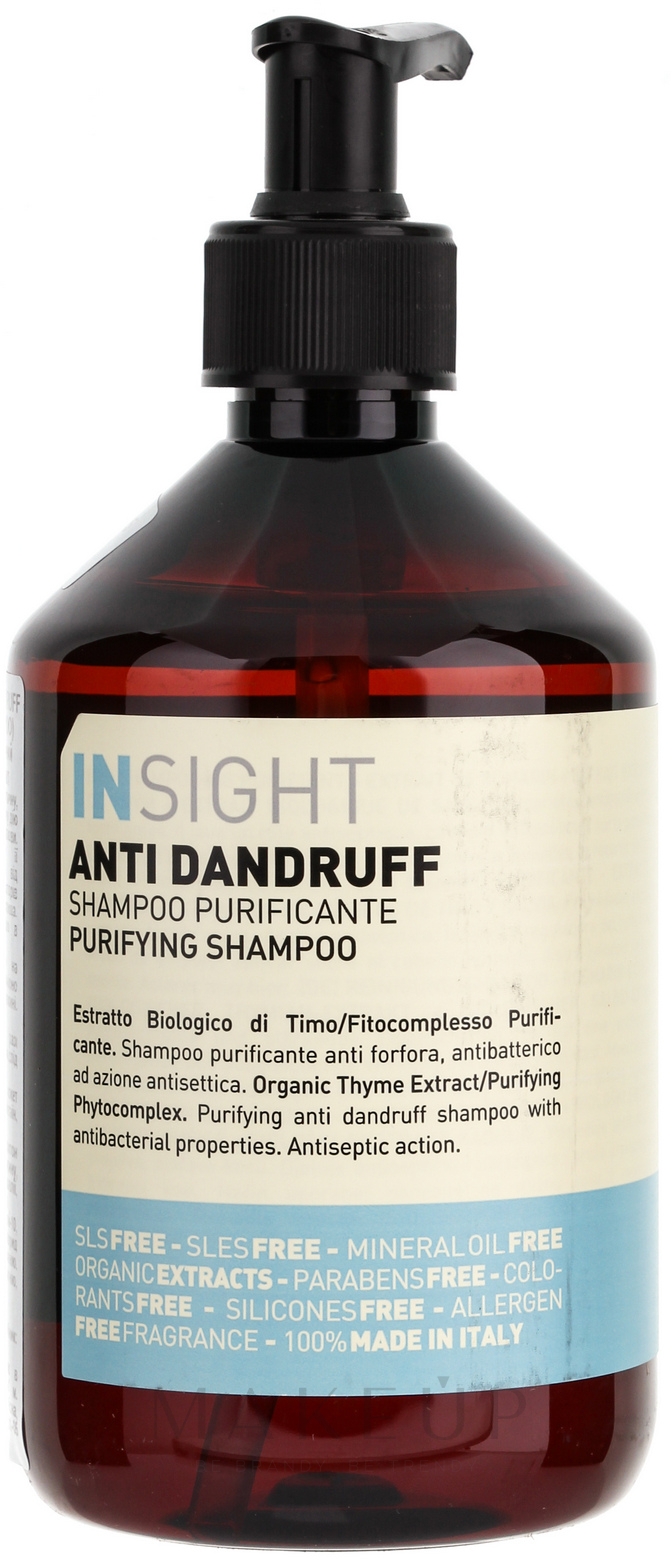 Anti-Schuppen-Reinigungsshampoo - Insight Anti Dandruff Purifying Shampoo — Bild 400 ml