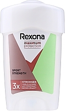 Düfte, Parfümerie und Kosmetik Creme-Deostick Sport Strength - Rexona Maximum Protection Sport Strength Deodorant Stick