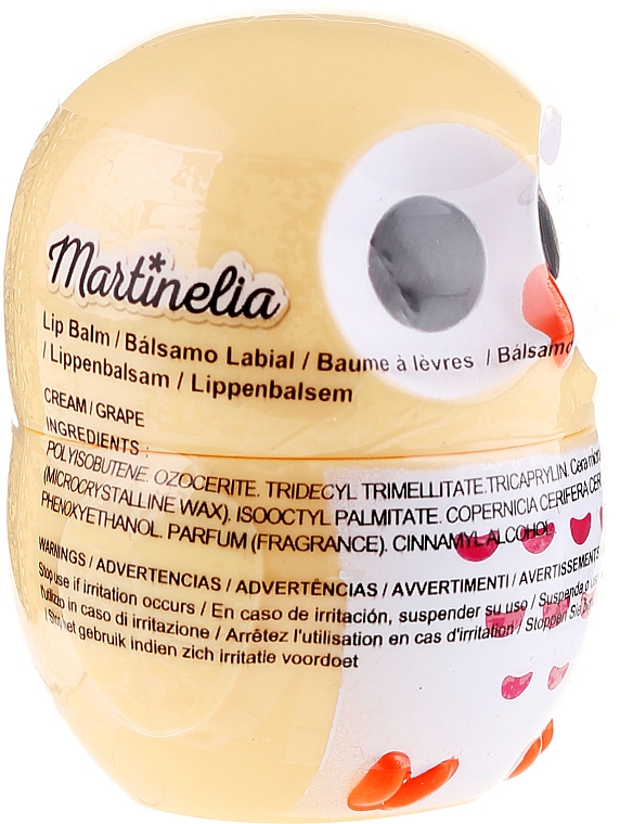 Lippenbalsam Eule gelb - Martinelia Owl Lip Balm — Foto N2