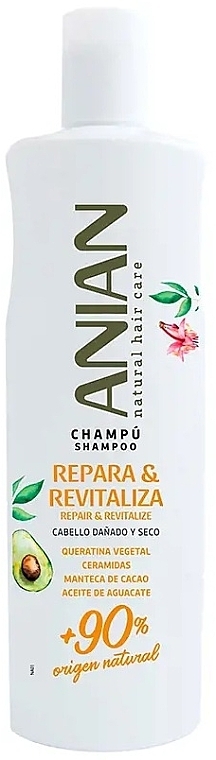 Haarshampoo - Anian Natural Repair & Revitalize Shampoo — Bild N1