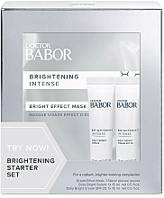 Gesichtspflegeset - Doctor Babor Brightening Intense Brightening Starter Set (Gesichtsmaske 1St. + Gesichtscreme 15ml + Gesichtsserum 15ml) — Bild N1