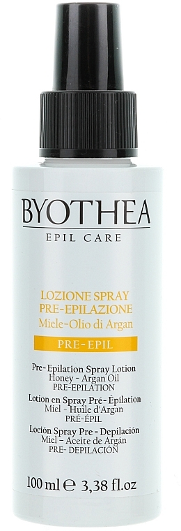 Spray-Lotion vor der Enthaarung - Byothea Lozione Spray Pre-Epilazione  — Bild N1