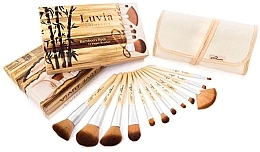 Düfte, Parfümerie und Kosmetik Make-up-Pinsel-Set 12-tlg. - Luvia Cosmetics Bamboo’s Root Brush Set