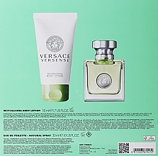 Versace Versense - Duftset (Eau de Toilette 30ml + Körperlotion 50ml) — Bild N2