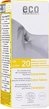 Sonnenschutzlotion für empfindliche Haut mit Granatapfel und Goji-Beere SPF 20 - Eco Cosmetics Sun Lotion SPF 20 — Bild N2