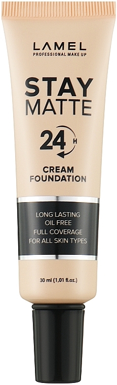 Foundation - LAMEL Make Up Stay Matte 24H Cream Foundation — Bild N1