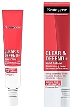 Düfte, Parfümerie und Kosmetik Gesichtsserum - Neutrogena Clear & Defend+ Daily Serum