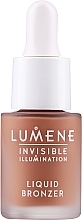 Düfte, Parfümerie und Kosmetik Flüssiger Bronzer - Lumene Invisible Illumination Liquid Bronzer