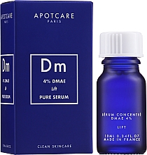 Düfte, Parfümerie und Kosmetik Straffendes Anti-Aging Gesichtsserum - APOT.CARE Pure Seurum DMAE