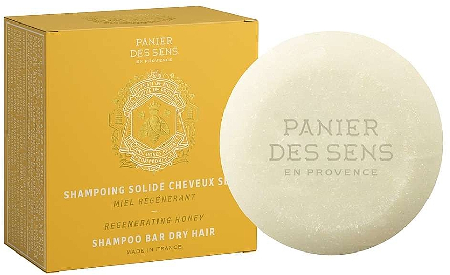 Festes Shampoo mit Honey - Panier Des Sens Shampoo Bar Regenerating Honey — Bild N1