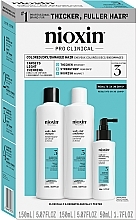 Set - Nioxin Pro Clinical System 3 Set (Shampoo 150ml + Conditioner 150ml + Serum 50ml)  — Bild N1