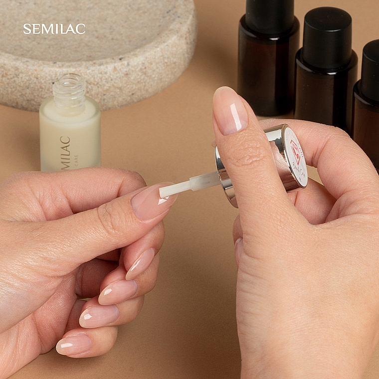 Nagelpflege mit Arganöl und Weißem Tee-Extrakt - Semilac Beauty Care — Bild N4