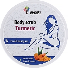 Düfte, Parfümerie und Kosmetik Körperpeeling Kurkuma - Verana Body Scrub Turmeric 