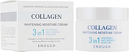Düfte, Parfümerie und Kosmetik 3in1 Feuchtigkeitsspendende Gesichtscreme mit Kollagen - Enough Collagen Whitening Moisture Cream 3 in 1