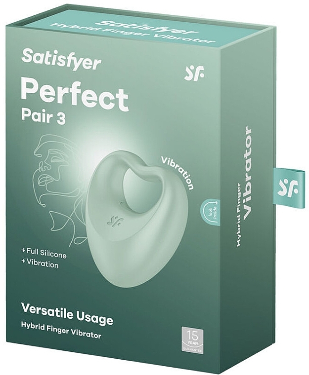 2in1 Vibrator - Satisfyer Perfect Pair 3 Green — Bild N3