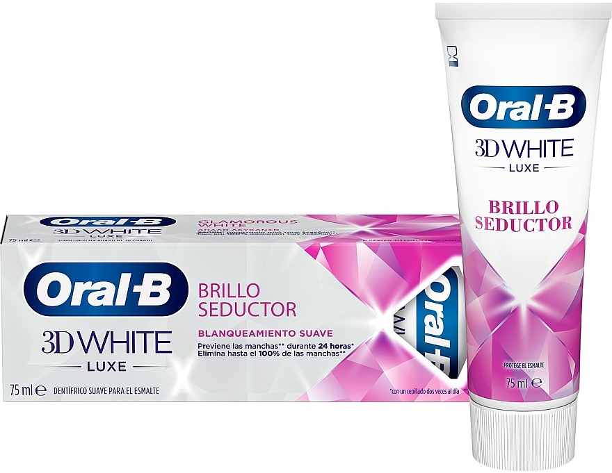 Aufhellende Zahnpasta - Oral-B 3D White Luxe Brillo Seductor — Bild N2