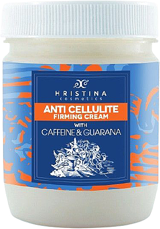 Anti-Cellulite Körpercreme mit Koffein und Guaraná - Hristina Cosmetics Anti Cellulite Firming Cream — Bild N1